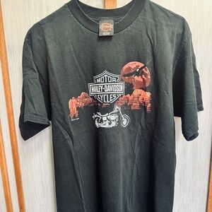 Men’s Harley Davidson Black Large t-shirt, 1999 Cancun Mexico Harley Davidson